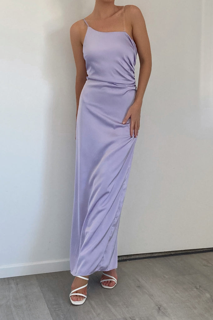 Robe De Mariée Asymétrique En Satin Briar - vue 3