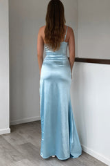 Robe De Mariée Asymétrique En Satin Elise - vue 2