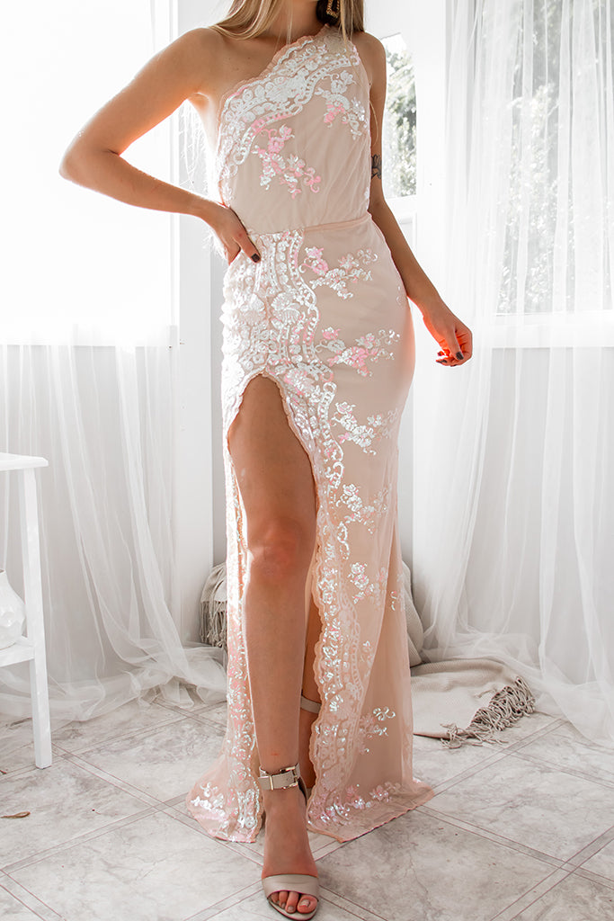 Robe De Mariée Asymétrique Iridescente - vue 3