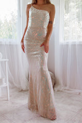 Robe De Mariée Asymétrique Irisée - vue 5
