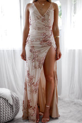 Robe De Mariée Fendue Dos Nu - vue 8