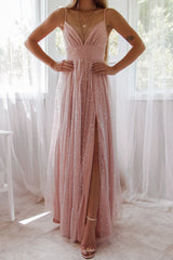 Robe De Mariée Fluide À Sequins - vue 11