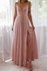 Robe De Mariée Fluide À Sequins - vue 4