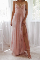 Robe De Mariée Fluide À Sequins - vue 5