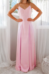 Robe De Mariée Satin Col V - vue 6