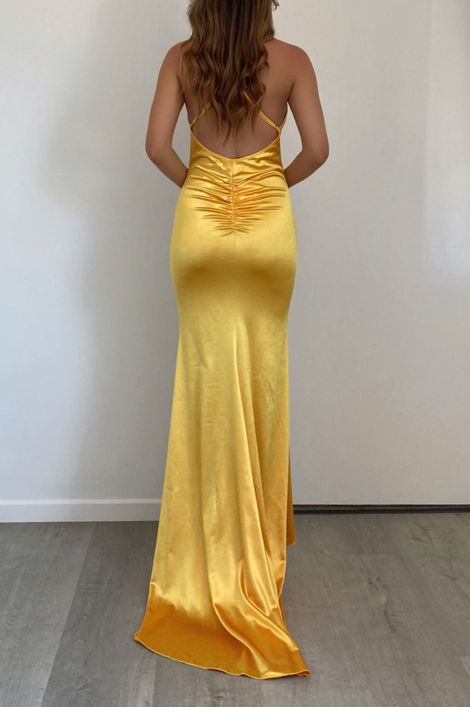 Robe De Mariée Satin Dos Nu Belinda - vue 2