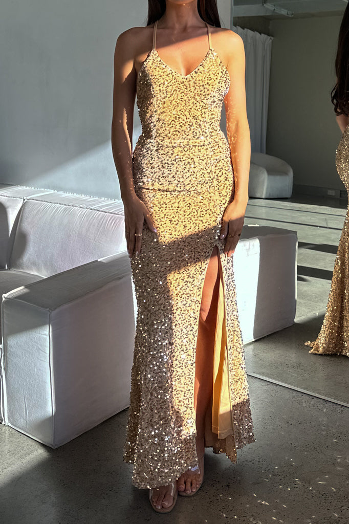 Robe De Mariée Sirène Dorée - vue 6