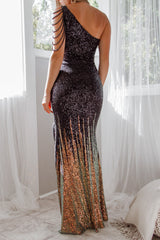 Robe De Soirée Longue Bustier Noire - vue 3