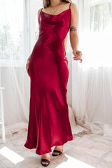 Robe Dos Nu Satin Romantique - vue 6