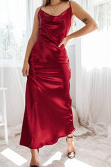 Robe Dos Nu Satin Romantique - vue 9
