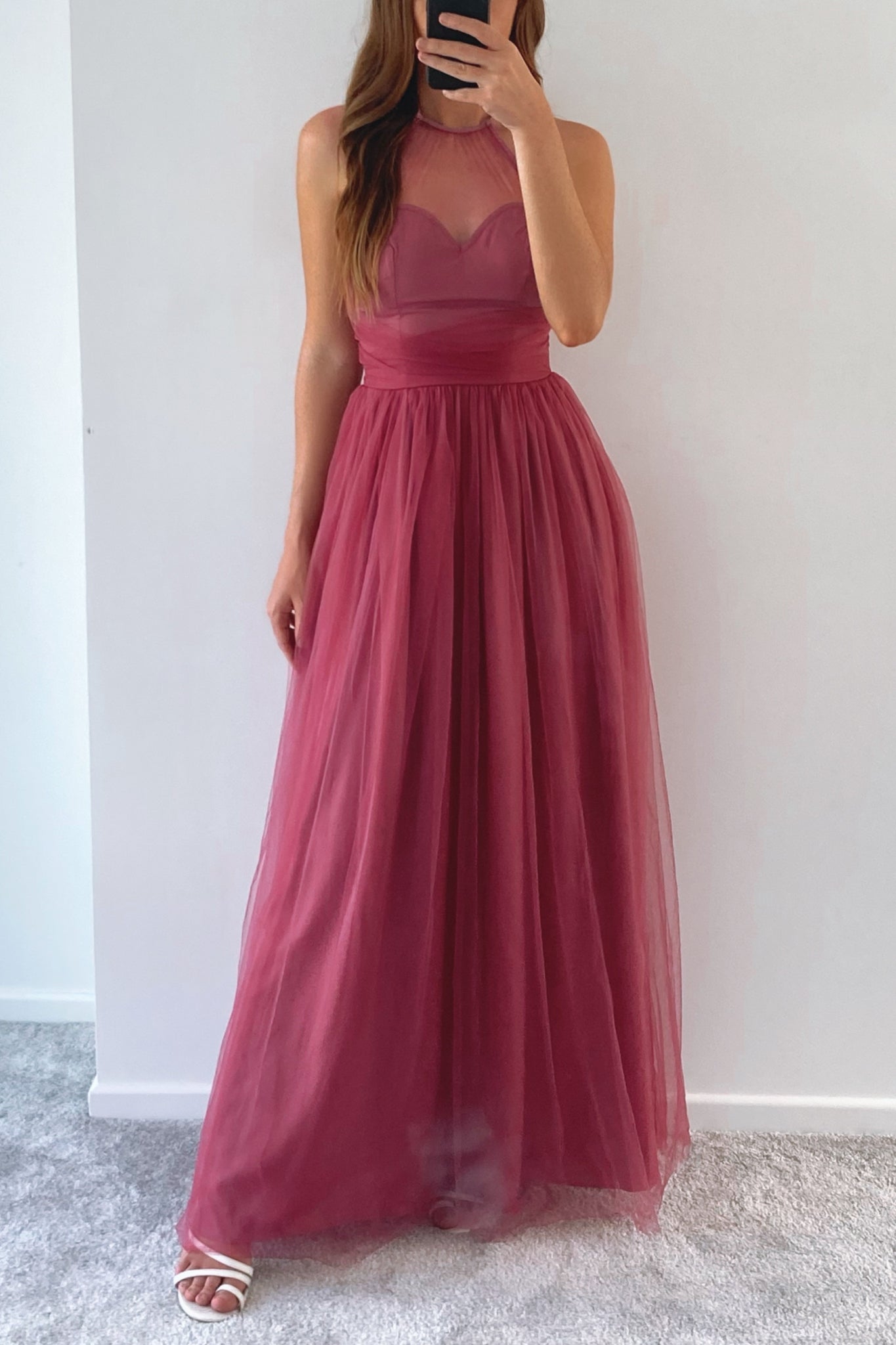 Robe Longue Halter Bohème Chic - vue 1