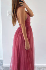 Robe Longue Halter Bohème Chic - vue 2