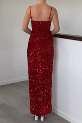 Robe Velours Ruby Élégante - vue 2