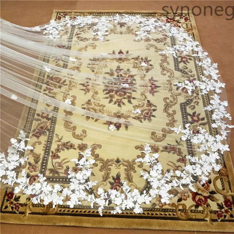 Voile de Mariée mi-long - vue 4