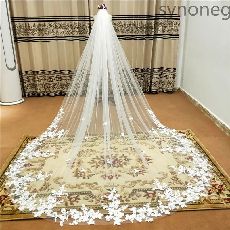 Voile de Mariée mi-long - vue 6