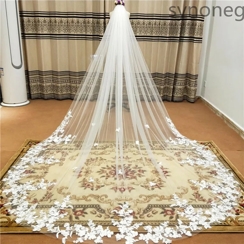 Voile de Mariée mi-long