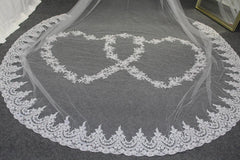 Voile de Mariage Blanc 400 cm - vue 2