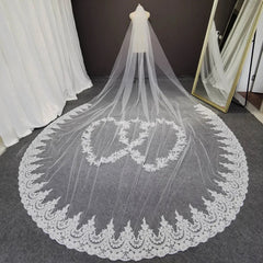 Voile de Mariage Blanc 400 cm - vue 1