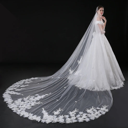 Voile de Mariage Long - 300cm - vue 2