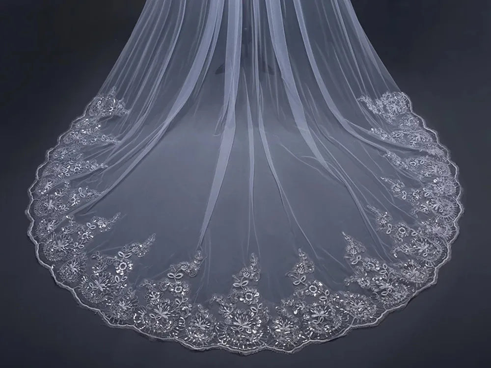 Voile de Mariée Princesse - vue 3