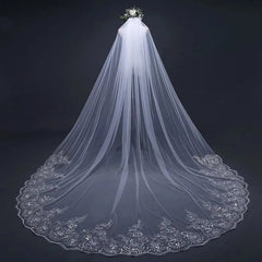 Voile de Mariée Princesse - vue 4