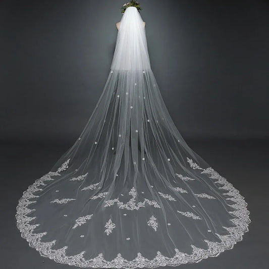 Voile de Mariée Blanche 300 cm