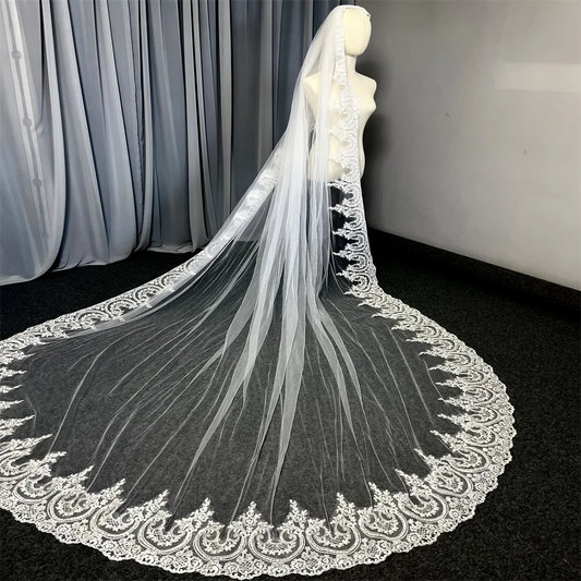 Voile de Mariée Dentelle - vue 2