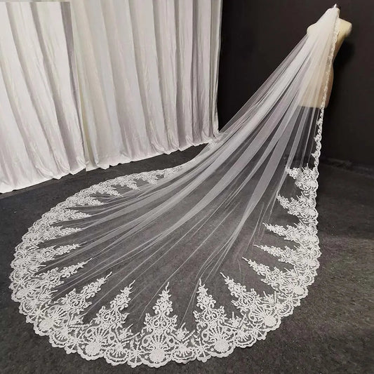 Voile de Mariée Long - vue 2