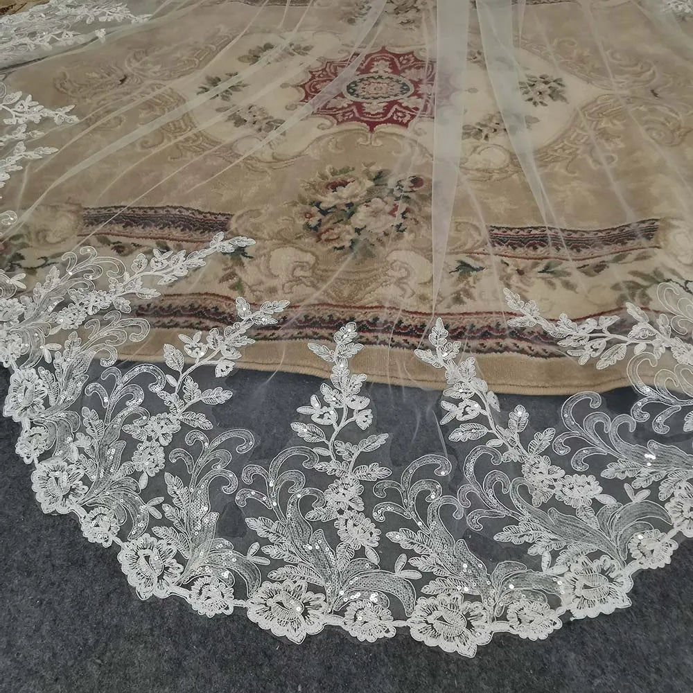 Voile de Mariée Blanc - vue 4