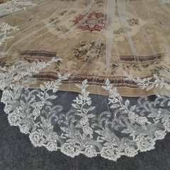 Voile de Mariée Blanc - vue 4