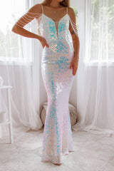 Robe De Mariée Bustier Pailletée
