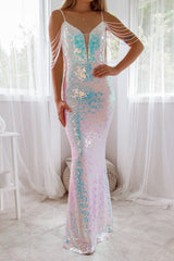 Robe De Mariée Bustier Pailletée