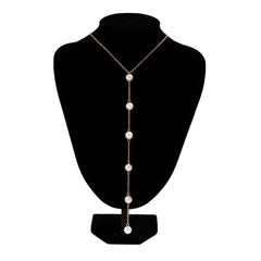 Collier de dos perles précieuses - Dallies-Eden-Mariages