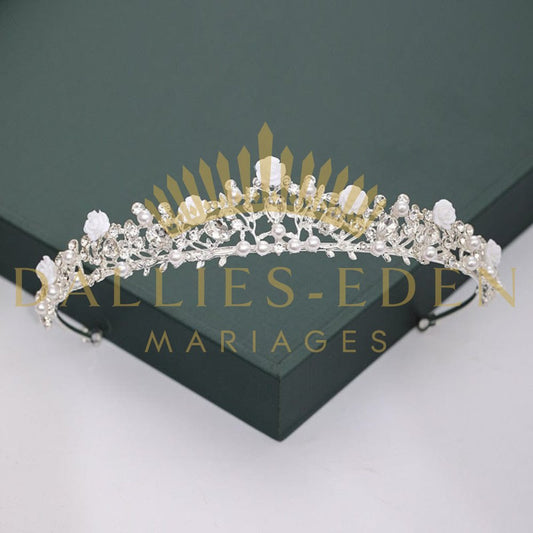 Diadème Nicole - Dallies-Eden-Mariages
